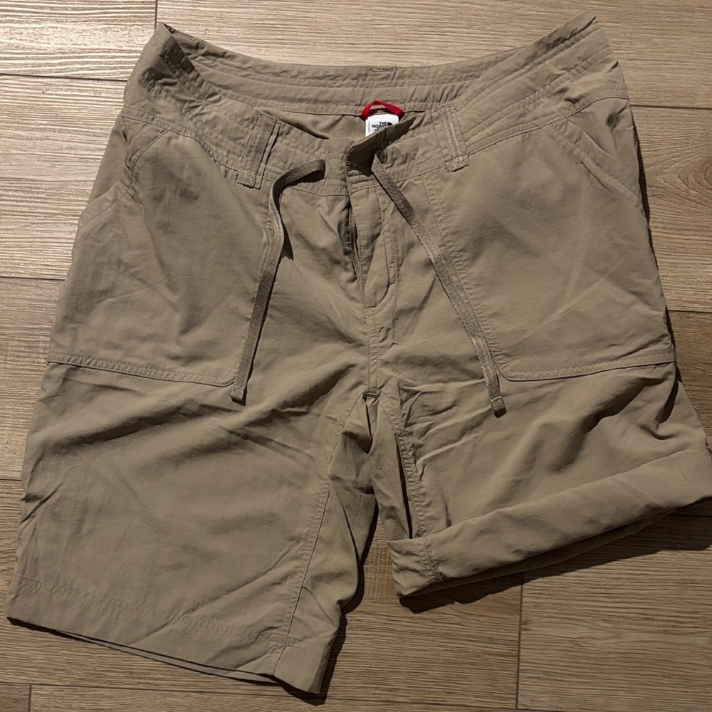 The North Face Khaki Nylon Shorts